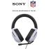 Sony INZONE H5 Wireless Gaming Headset, 360 Spatial Sound, Works with PC, PS5, 28 Hour Battery, 2.4Ghz Wireless and 3.5mm Audio Jack - White